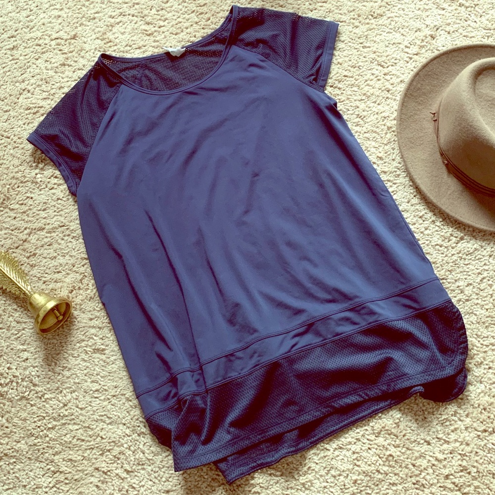 Navy Champion Athletic Top